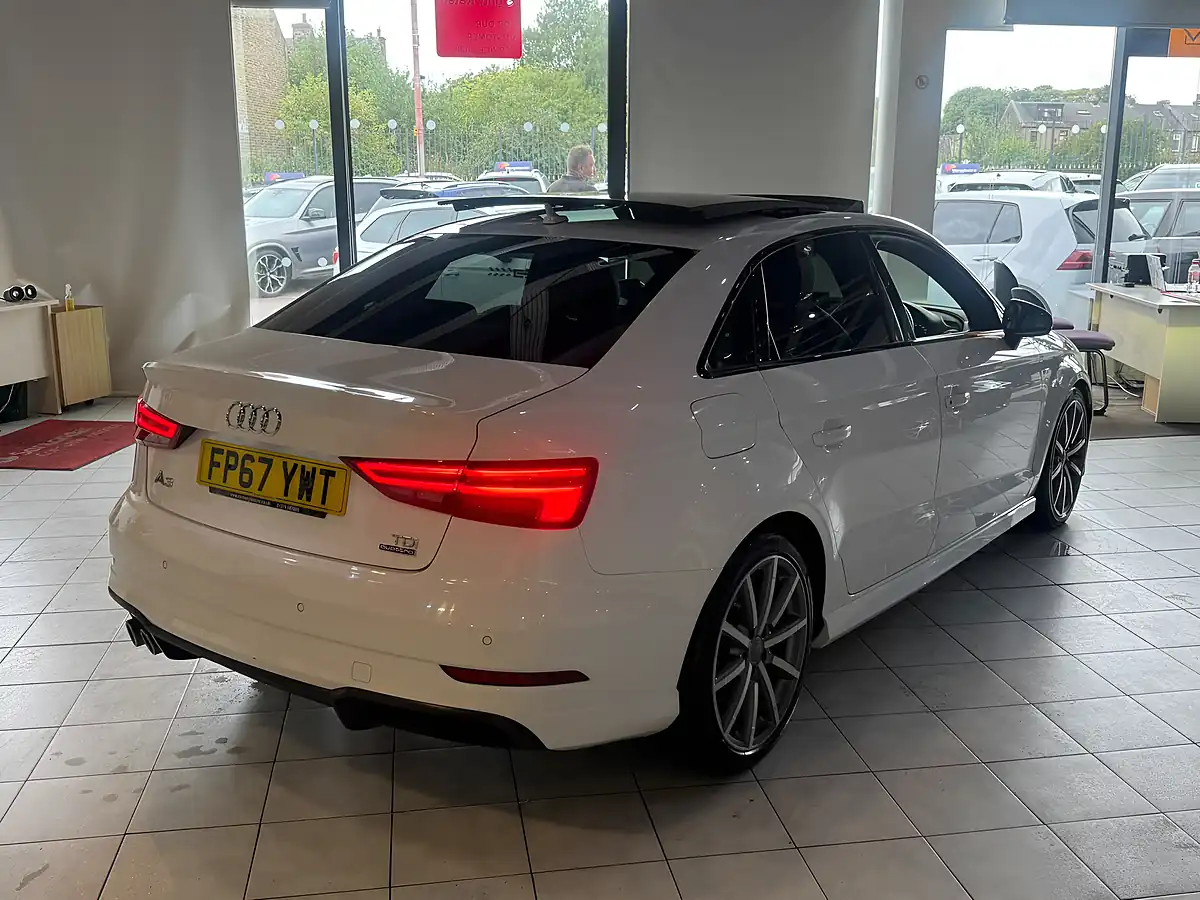 Used 2017 Audi A3 Black Edition White - Interior and Exterior details 11