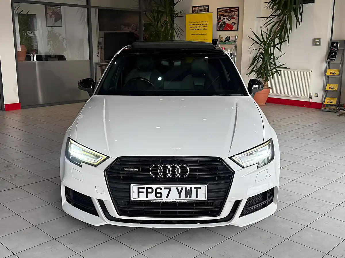 Used 2017 Audi A3 Black Edition White - Interior and Exterior details 4