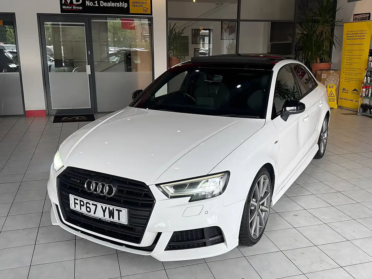 Used 2017 Audi A3 Black Edition White - Interior and Exterior details 5