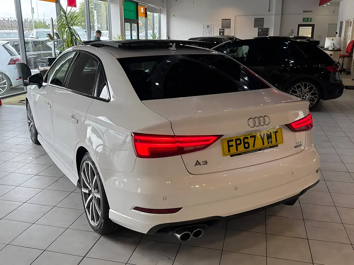 Used 2017 Audi A3 Black Edition White - Interior and Exterior details 7