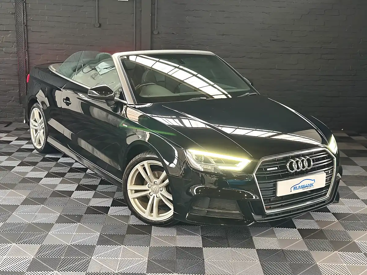 Used 2017 Audi A3 Cabriolet S Line Brilliant Black - Interior and Exterior details 10