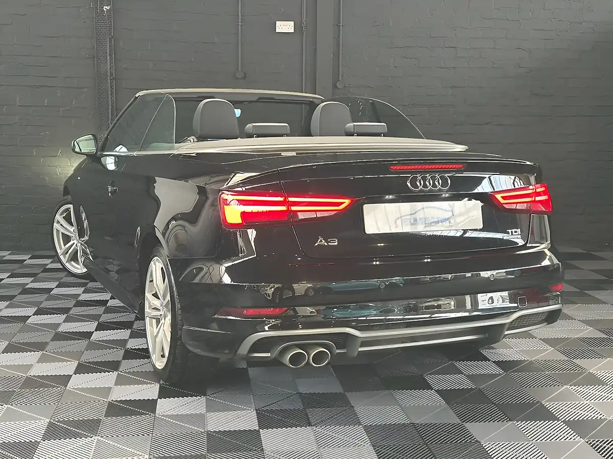 Used 2017 Audi A3 Cabriolet S Line Brilliant Black - Interior and Exterior details 11