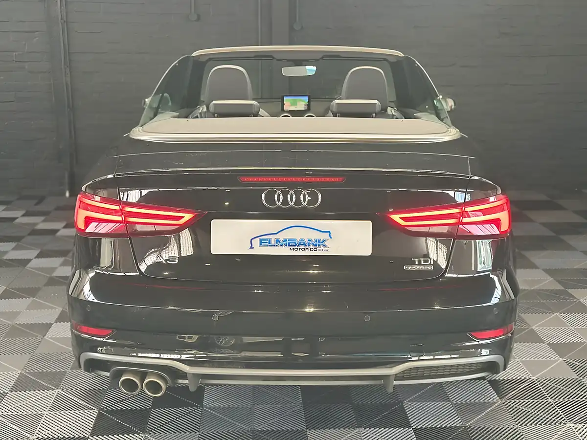Used 2017 Audi A3 Cabriolet S Line Brilliant Black - Interior and Exterior details 15