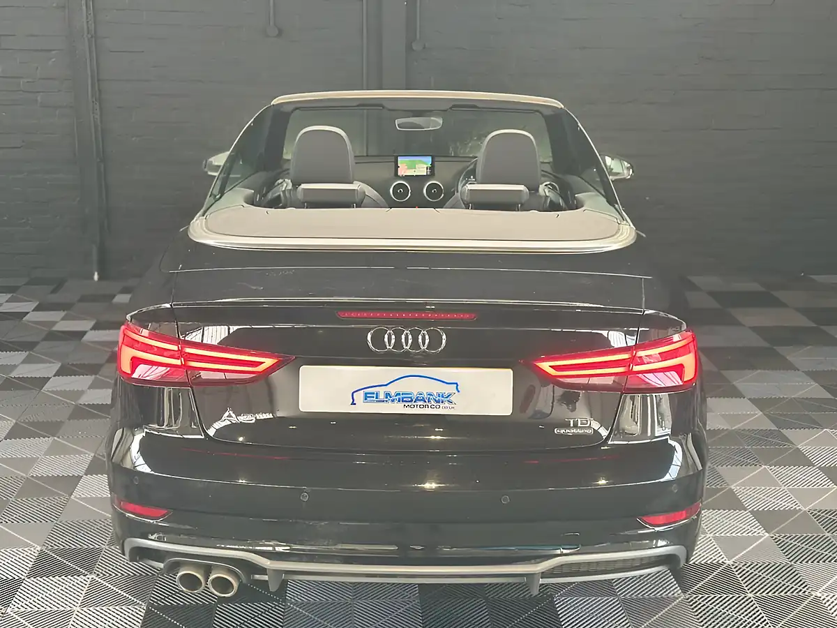 Used 2017 Audi A3 Cabriolet S Line Brilliant Black - Interior and Exterior details 16