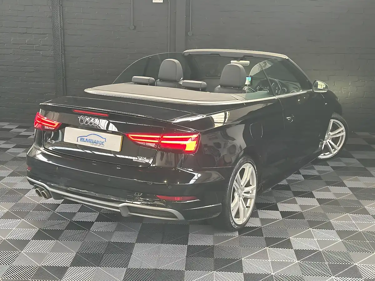 Used 2017 Audi A3 Cabriolet S Line Brilliant Black - Interior and Exterior details 19