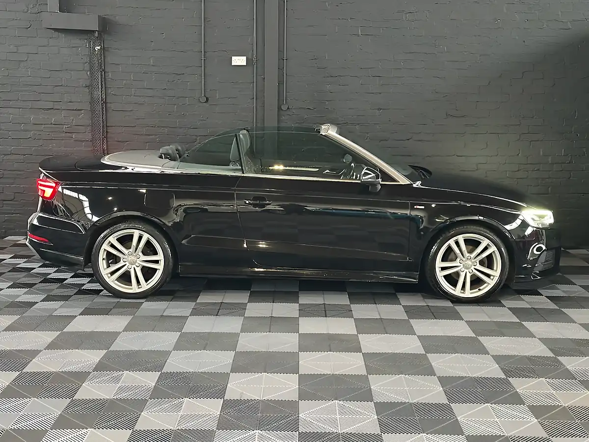 Used 2017 Audi A3 Cabriolet S Line Brilliant Black - Interior and Exterior details 3