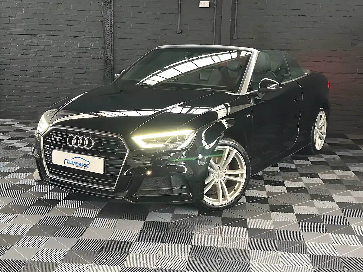Used 2017 Audi A3 Cabriolet S Line Brilliant Black - Interior and Exterior details 4