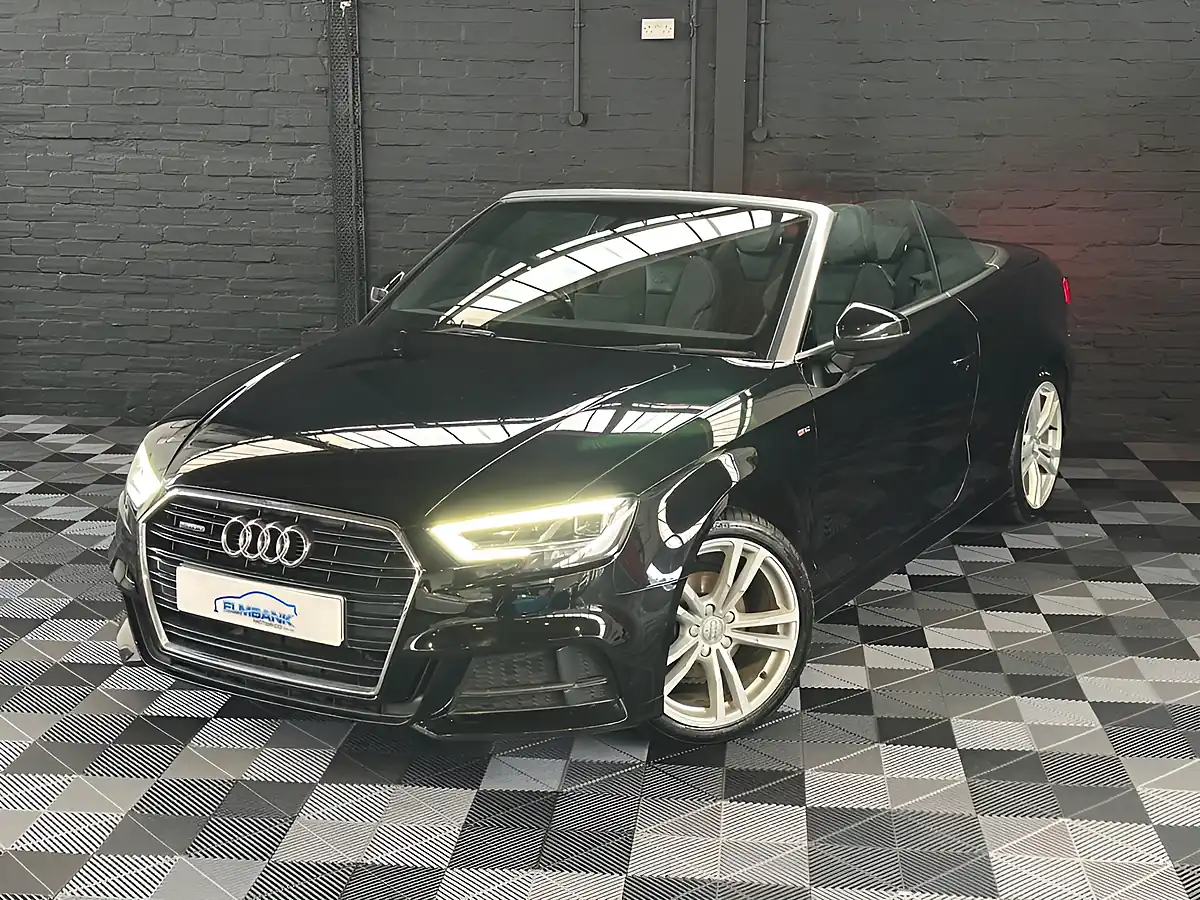 Used 2017 Audi A3 Cabriolet S Line Brilliant Black - Interior and Exterior details 5