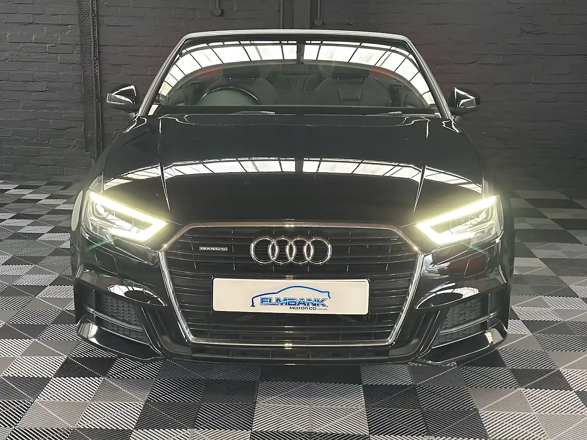Used 2017 Audi A3 Cabriolet S Line Brilliant Black - Interior and Exterior details 6