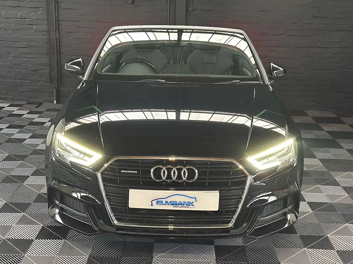 Used 2017 Audi A3 Cabriolet S Line Brilliant Black - Interior and Exterior details 7