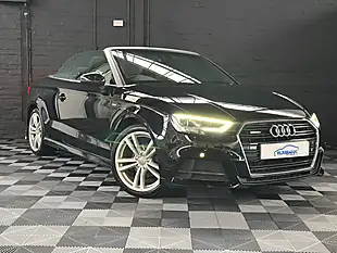 Used 2017 Audi A3 Cabriolet S Line Brilliant Black - Interior and Exterior details 8
