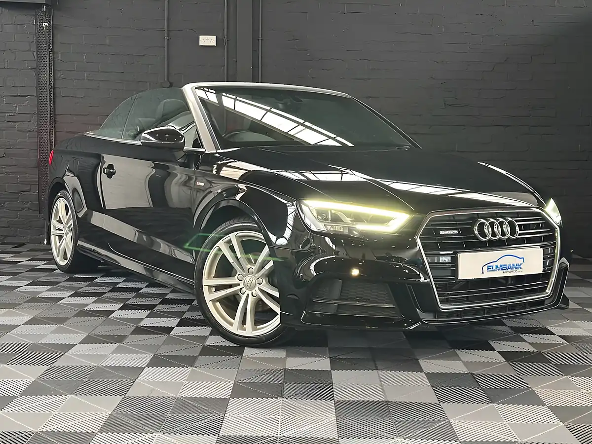Used 2017 Audi A3 Cabriolet S Line Brilliant Black - Interior and Exterior details 8