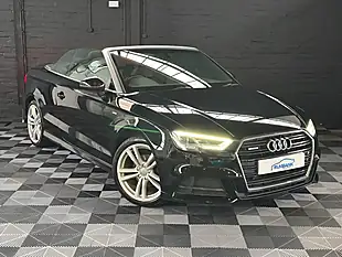 Used 2017 Audi A3 Cabriolet S Line Brilliant Black - Interior and Exterior details 9
