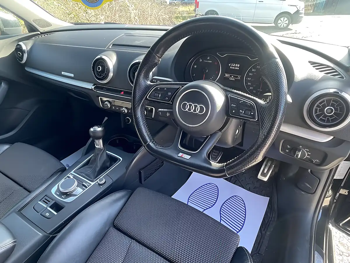 Used 2017 Audi A3 S Line Black - Interior and Exterior details 7
