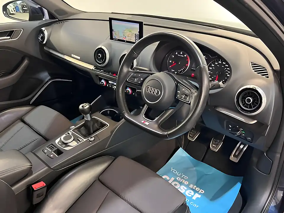 Used 2017 Audi A3 S Line Blue - Interior and Exterior details 12