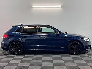 Used 2017 Audi A3 S Line Blue - Interior and Exterior details 2