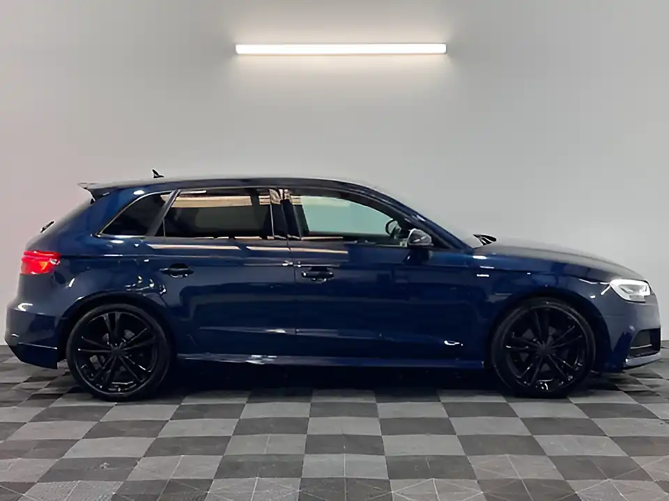 Used 2017 Audi A3 S Line Blue - Interior and Exterior details 2