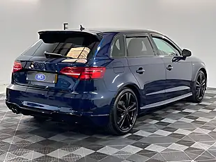 Used 2017 Audi A3 S Line Blue - Interior and Exterior details 3