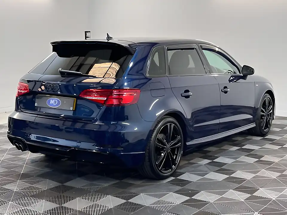 Used 2017 Audi A3 S Line Blue - Interior and Exterior details 3