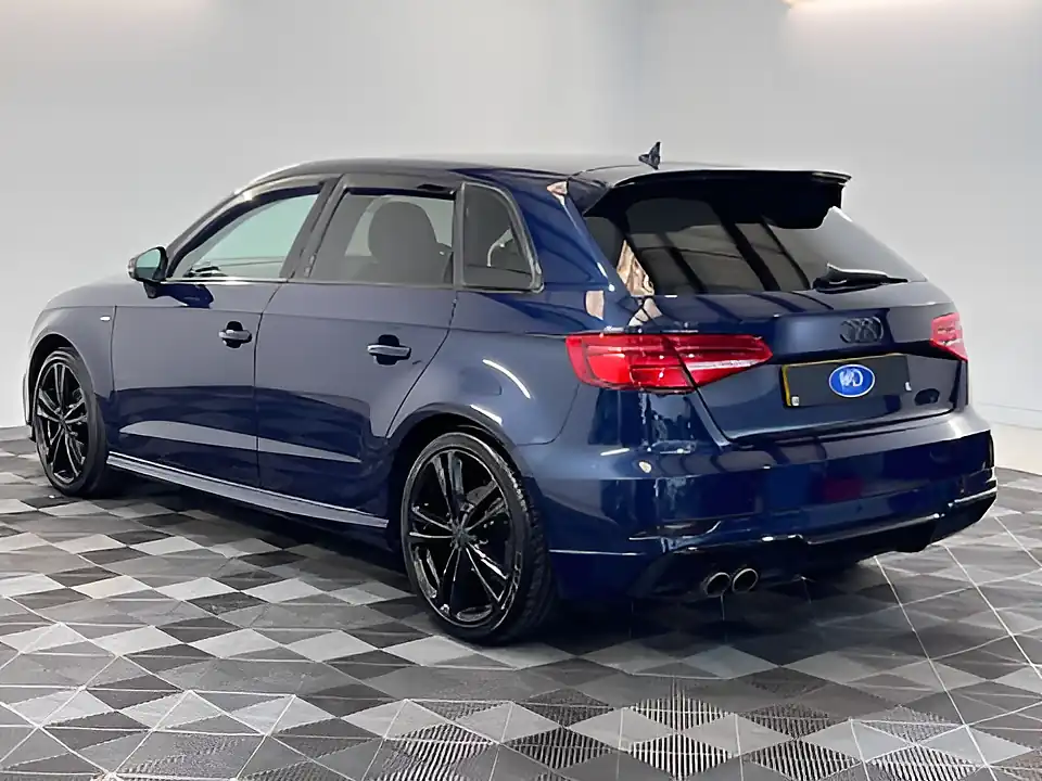 Used 2017 Audi A3 S Line Blue - Interior and Exterior details 7