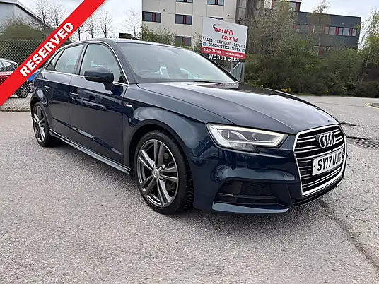 2017 Audi A3 S line 1.4 TFSI