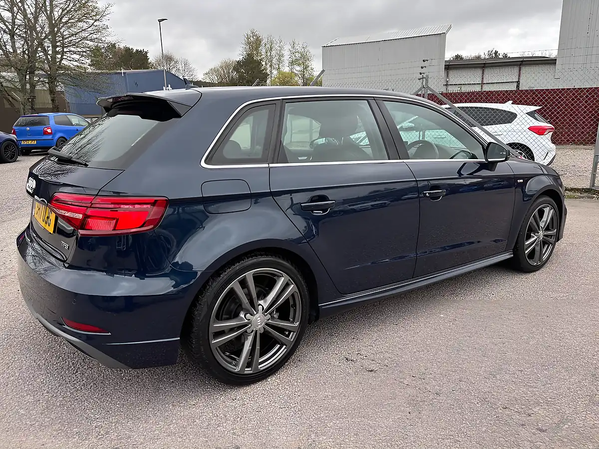 Used 2017 Audi A3 S Line Blue - Interior and Exterior details 11