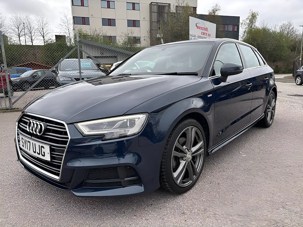 Used 2017 Audi A3 S Line Blue - Interior and Exterior details 13