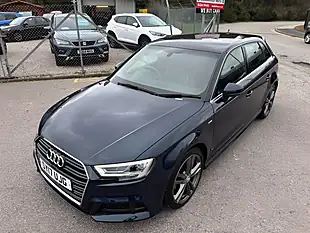 Used 2017 Audi A3 S Line Blue - Interior and Exterior details 14