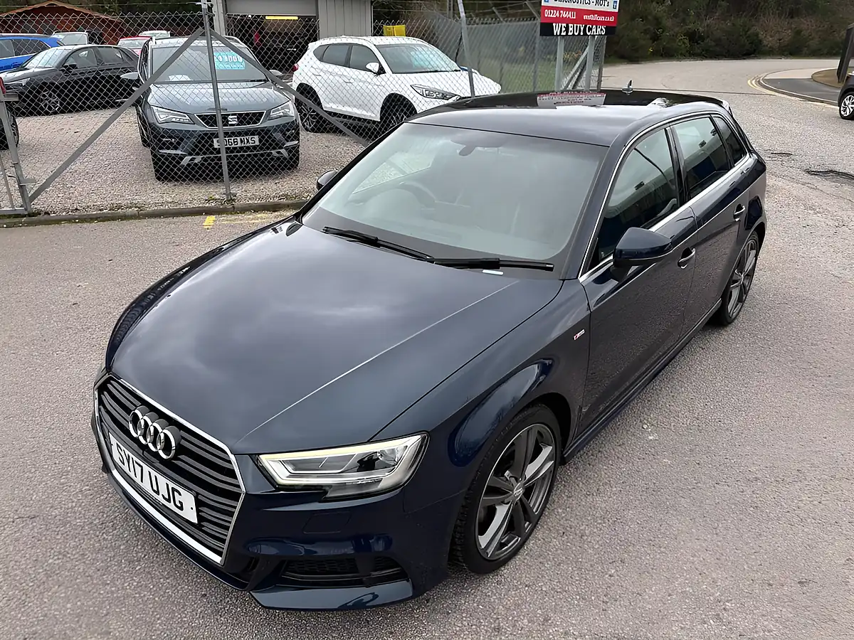 Used 2017 Audi A3 S Line Blue - Interior and Exterior details 14