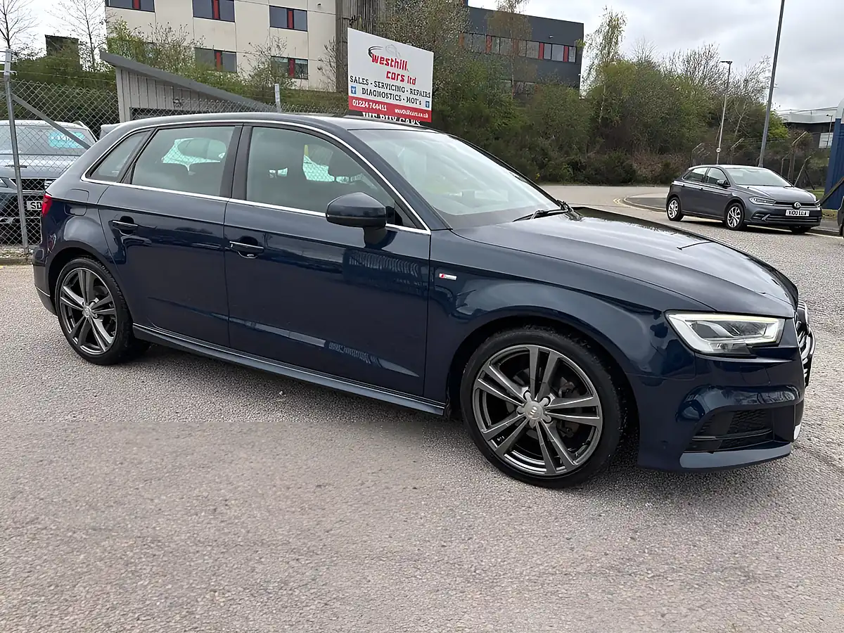 Used 2017 Audi A3 S Line Blue - Interior and Exterior details 6