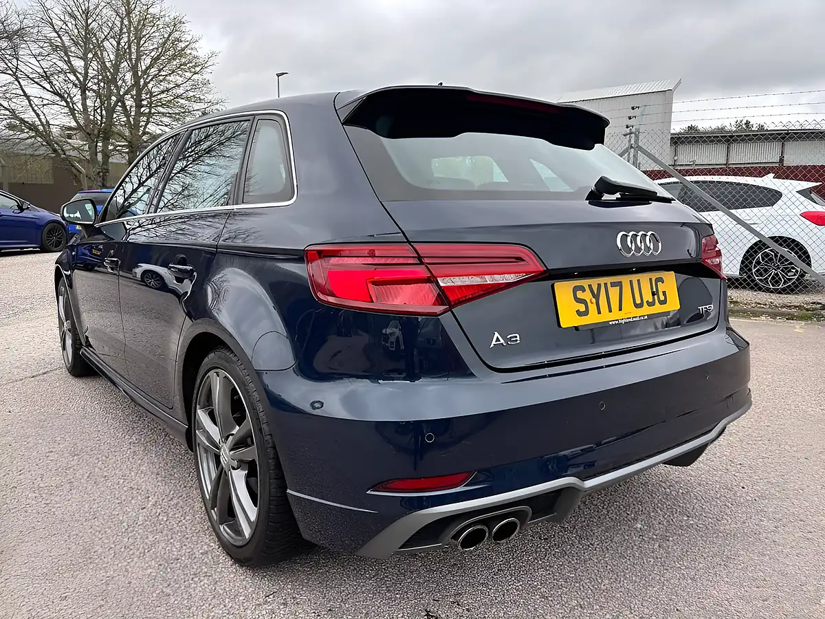 Used 2017 Audi A3 S Line Blue - Interior and Exterior details 8