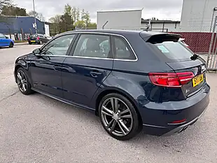 Used 2017 Audi A3 S Line Blue - Interior and Exterior details 9