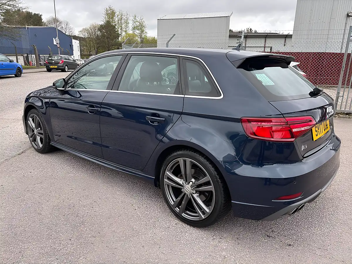 Used 2017 Audi A3 S Line Blue - Interior and Exterior details 9