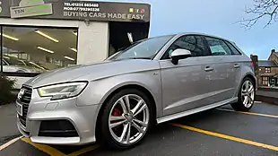Used 2017 Audi A3 S Line Floret Silver - Interior and Exterior details 7