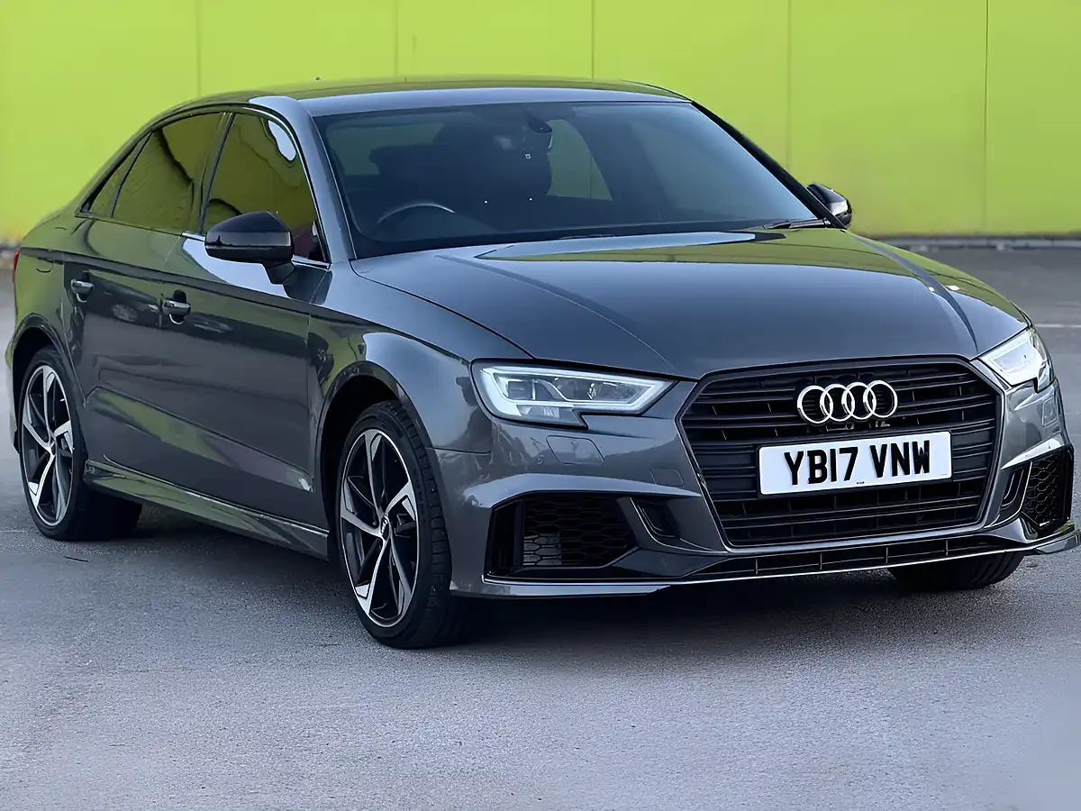 Used 2017 Audi A3 S Line Grey - Front View