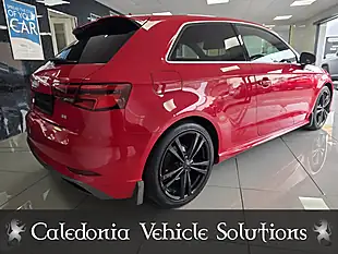 Used 2017 Audi A3 S Line Red - Interior and Exterior details 3