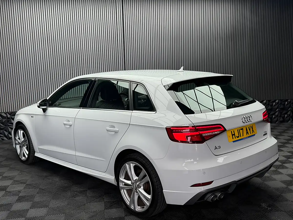 Used 2017 Audi A3 S Line Sportback Quattro White - Interior and Exterior details 10