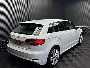 Used 2017 Audi A3 S Line Sportback Quattro White - Interior and Exterior details 13