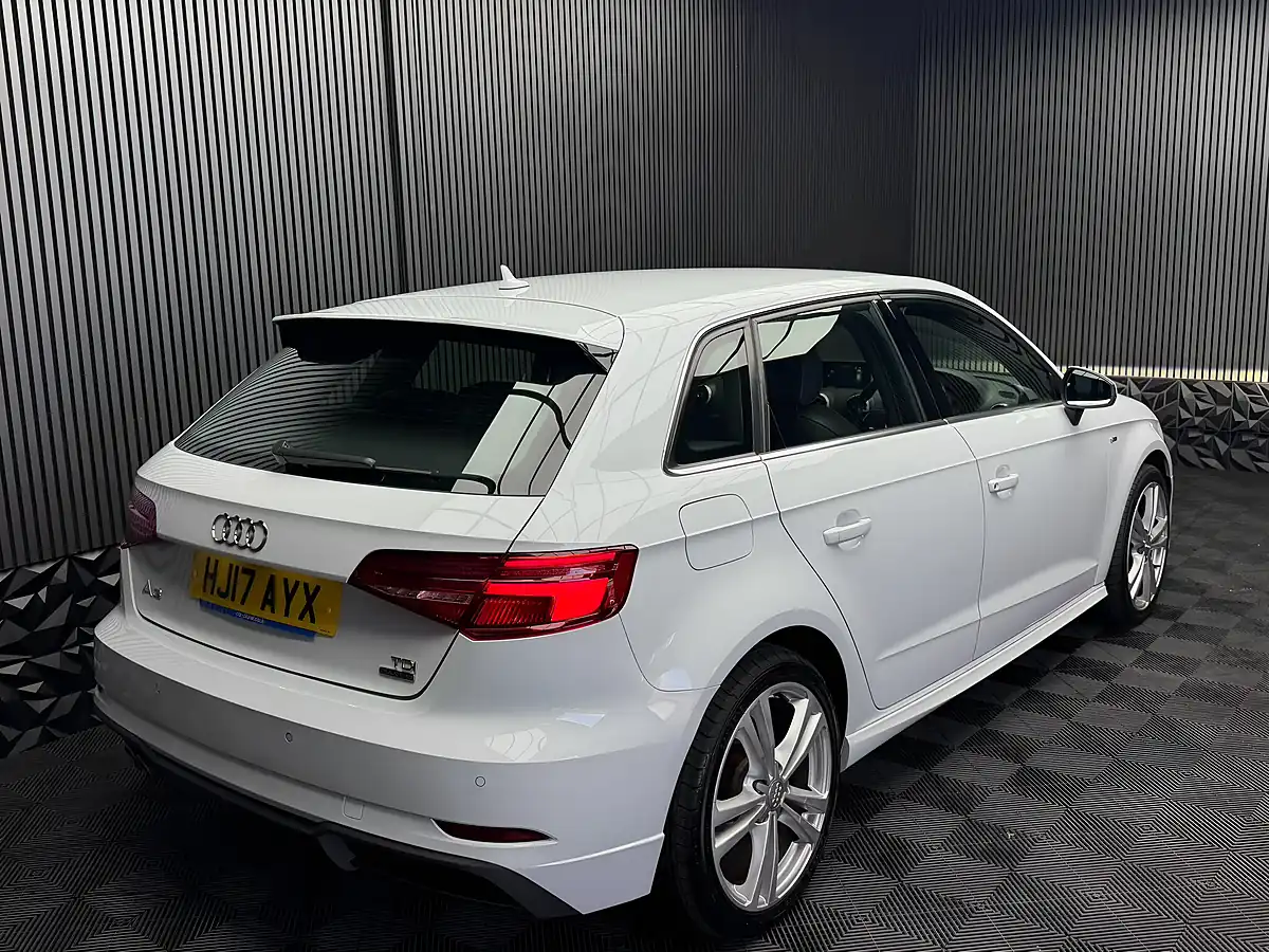 Used 2017 Audi A3 S Line Sportback Quattro White - Interior and Exterior details 13