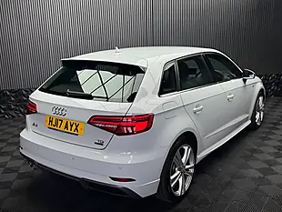 Used 2017 Audi A3 S Line Sportback Quattro White - Interior and Exterior details 15