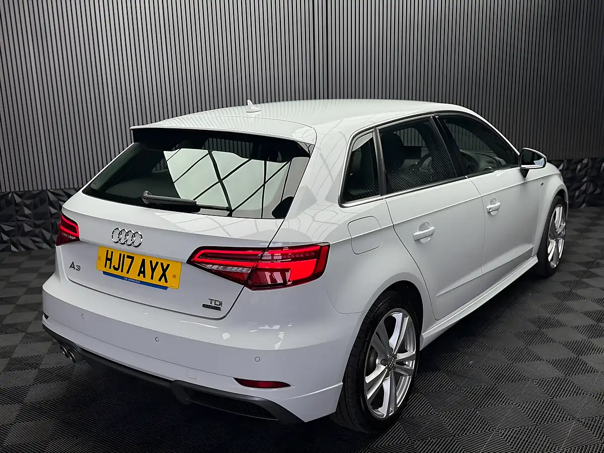 Used 2017 Audi A3 S Line Sportback Quattro White - Interior and Exterior details 15