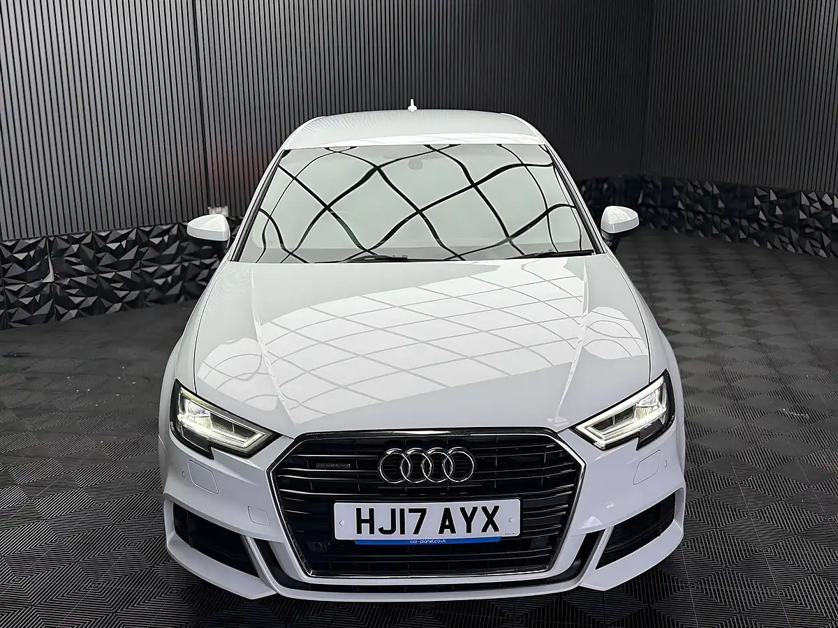 Used 2017 Audi A3 S Line Sportback Quattro White - Interior and Exterior details 2
