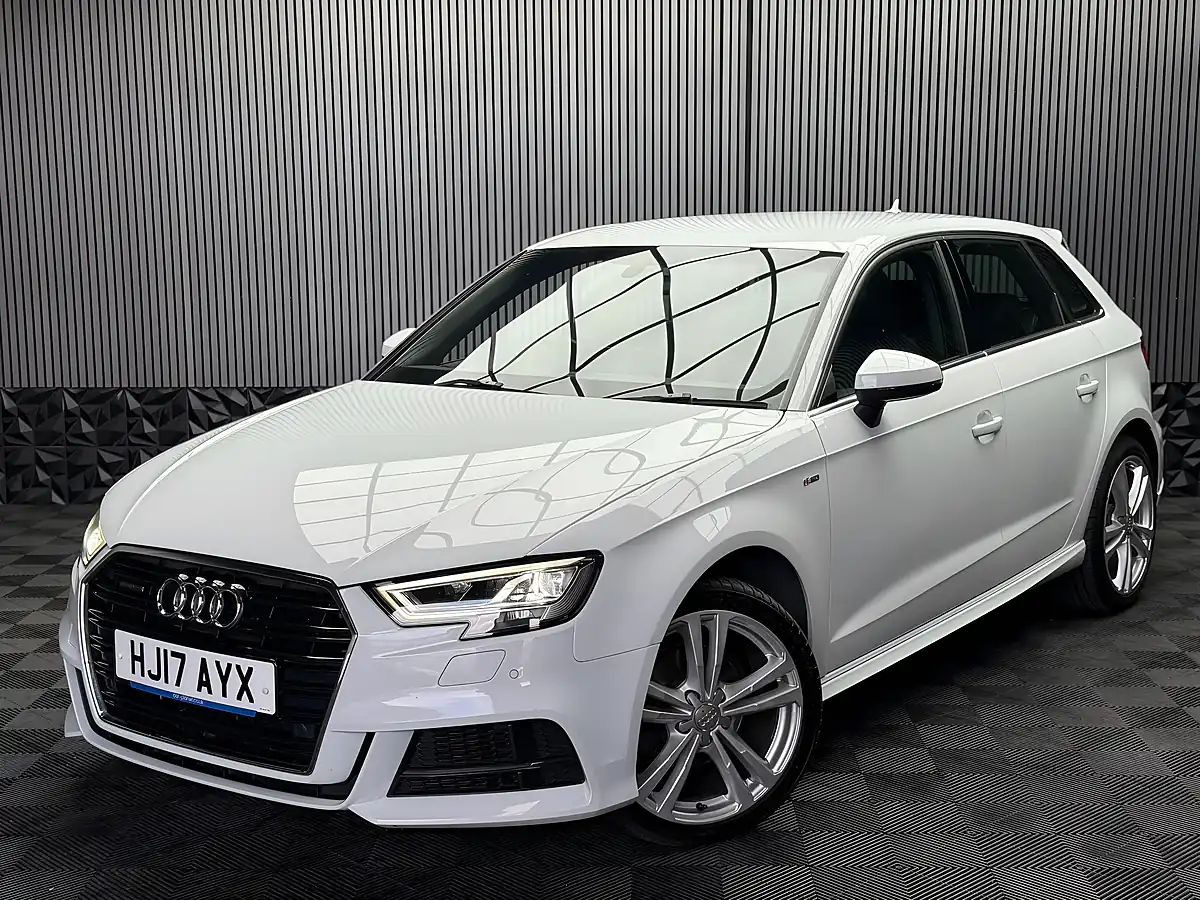 Used 2017 Audi A3 S Line Sportback Quattro White - Interior and Exterior details 3