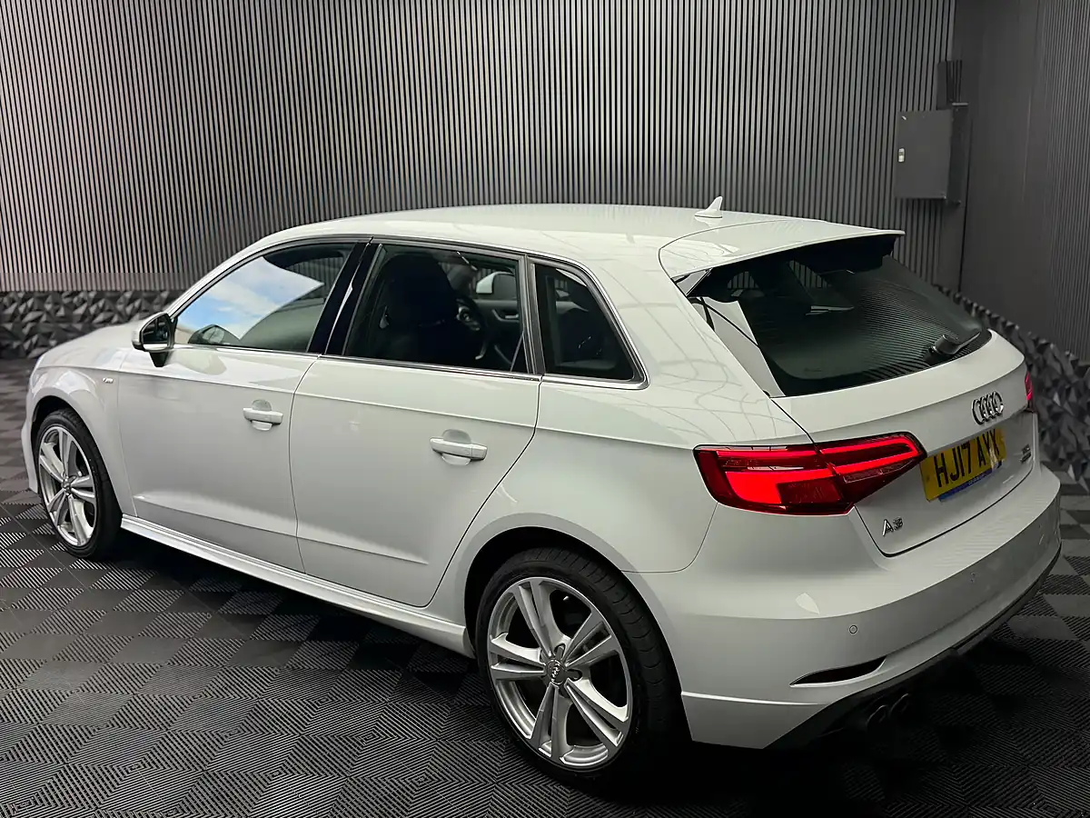 Used 2017 Audi A3 S Line Sportback Quattro White - Interior and Exterior details 4