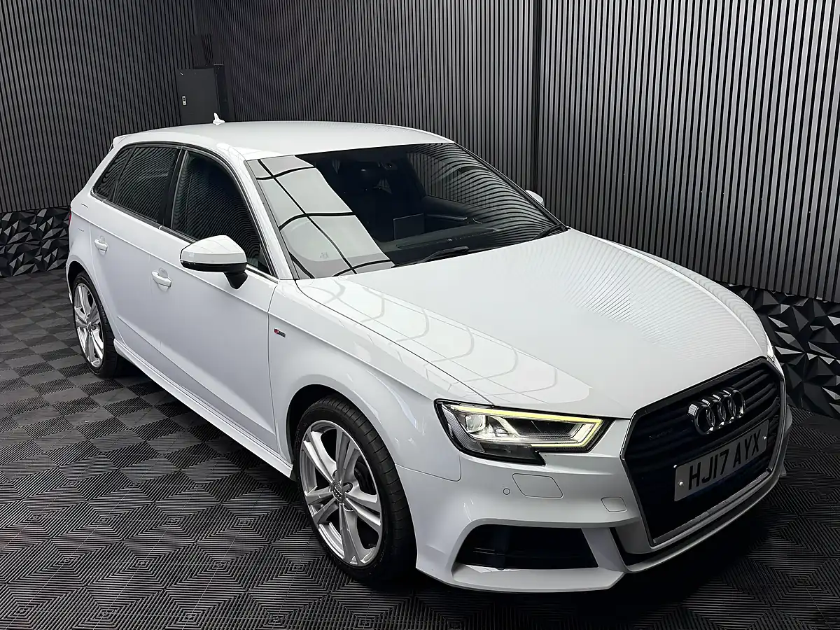 Used 2017 Audi A3 S Line Sportback Quattro White - Interior and Exterior details 5