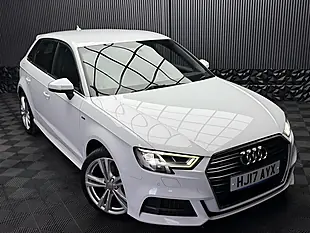 Used 2017 Audi A3 S Line Sportback Quattro White - Interior and Exterior details 6