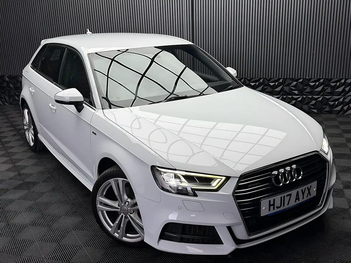 Used 2017 Audi A3 S Line Sportback Quattro White - Interior and Exterior details 6