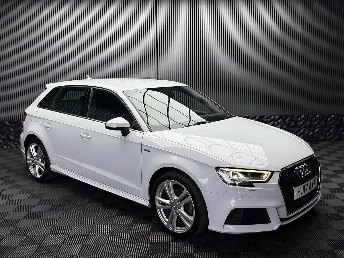 Used 2017 Audi A3 S Line Sportback Quattro White - Interior and Exterior details 7