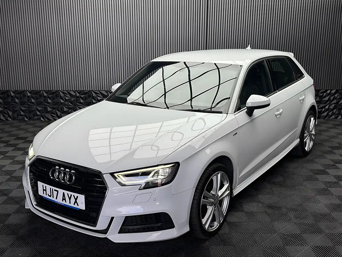 Used 2017 Audi A3 S Line Sportback Quattro White - Interior and Exterior details 8