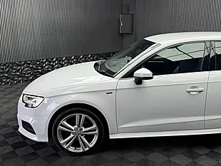 Used 2017 Audi A3 S Line Sportback Quattro White - Interior and Exterior details 9